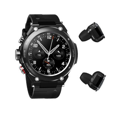 China APP Control Wholesale Reloj Sports Smartwatch Smart Fitness Tracker Men Watches Luxury Smart Watch With Earbuds for sale