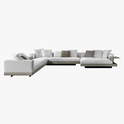 China Fabric stretch fabric light luxury sofa technology sofa large and small simple modern type full combination living room apartment set for sale