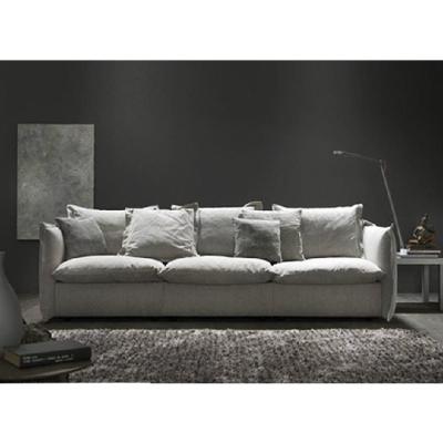 China Nordic custom modern minimalist fabric modular sofa combination small apartment living room down sofa removable and washable for sale