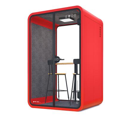 China (Size)Adjustable High Quality Office Meeting Pod Phone Booth Sound Proof Booth For Sale With Furniture Recording Studio Booth for sale