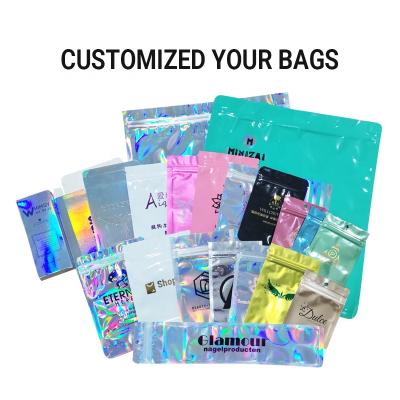 China Moisture Proof Hot Stamping Bags With 1 Color Logo 1 PCS Customized Pockets Choose Our Bag In Stock Foil Zip Lock Bags for sale