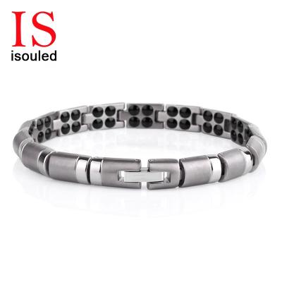 China Manufacturers Japanese and Korean men's jewelry factory direct casual/sporty pure germanium titanium bracelet for sale