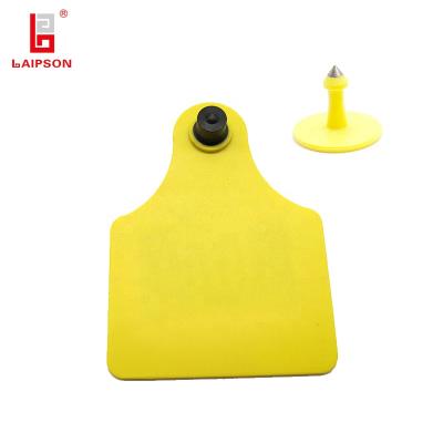 China Farms 100mm max long range UHF rfid ear tag for cattle cattle horse buffalo for sale