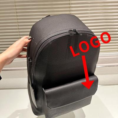 China Contact business to view LOGO designer Backpack Famous Brands men's casual sports Leather Waterproof Travel Drawstring other luxury backpacks for women for sale