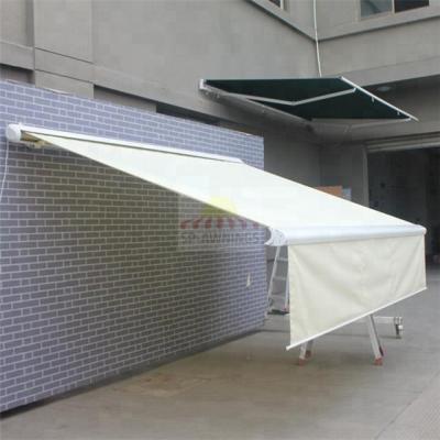 China Automatic Polyester Wall Bracket Caravan Cassette Curtain Tent for sale