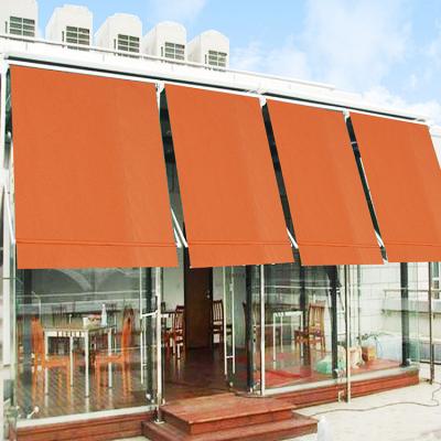 China Outdoor Sun Resistant Rain Protection Stainless Steel Frame Window Tent For Restaurant Cafe for sale