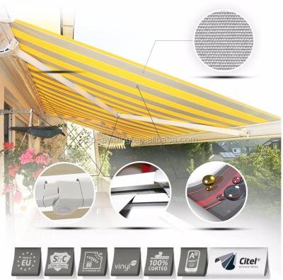 China LED Markise Waterproof Aluminum 6x3m Motorized Tent for sale