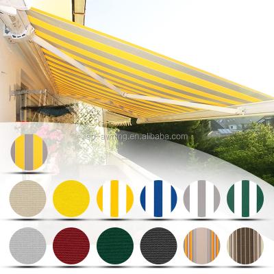 China BEST QUALITY waterproof cassette retractable tent full motorsized metal remote control cheap aluminum profile exterior canvas window for for sale