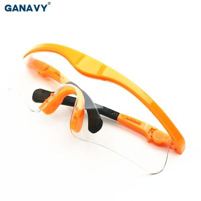 China Motorsports Fashionable Single Band Laser Multi Goggles Protector Pulling Glasses Protector Safety Glasses Protector for sale