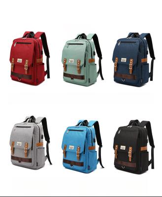 China Waterproof 2023 New Large Capacity Wholesale Fashion Style Backpack College Highschool Student Computer Backpack for sale