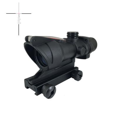 China Shotgun FFP Rifle Scopes 4 x 32 Illuminated , Fiber Power Ir Rifle Scope for sale