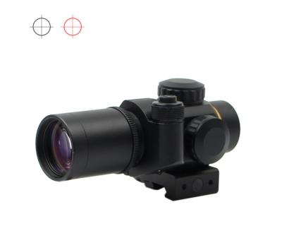 China Reticle 1X Red Dot Scope Optical Hunting 91 mm Eye Relief Black Oxide for sale