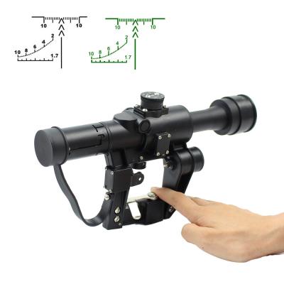 China Long Eye Relief AR Optics Scope 4X 26mm Sniper SVD Mount Shot Gun Hunting for sale