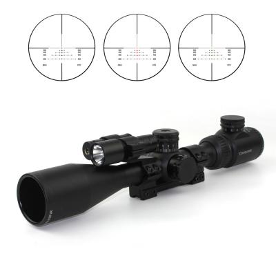 Chine Portée tactique de fusil de clic de MOA des accessoires 1/4 avec le laser rouge et la lampe-torche chassant Riflescope à vendre