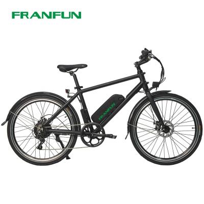 China FRANFUN Alloy Fast Delivery 48V13AH 500W Road Aluminum Electric Bike for sale