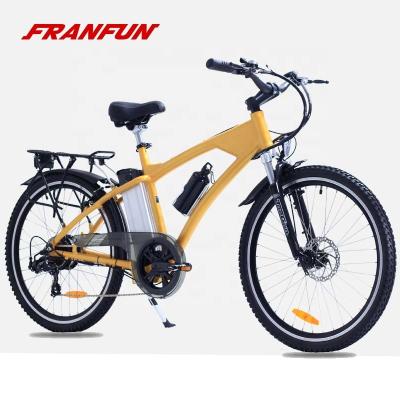 China FRANFUN 36V250W Aluminum Alloy Motor Bike Urban Bicycle Electric Mountain Bike for sale