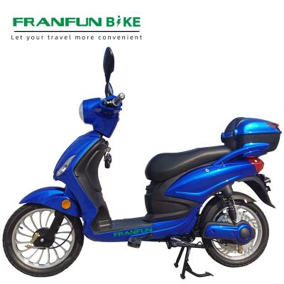 China FRANFUN ALLOY Enclosed Electric Scooter Cheap Scooter e Scooter With Pedal for sale