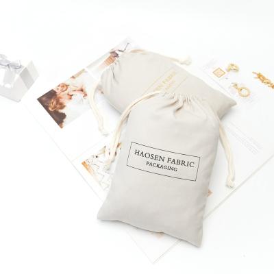 China Custom Safety Cotton Muslin Blank Bags Wrap Drawstring Pouch Cotton Wholesale Bag For Packaging for sale