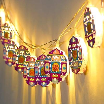 China Home Indoor Muslim String Lights Eid Mubarak Decoration Light For Ramadan LED Ramadan String Lights for sale