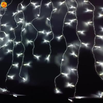 China Icicle Light Holiday Party Garden Waterproof Led Icicle Lights Christmas Connectable Lights 288L String Starry Lights for sale