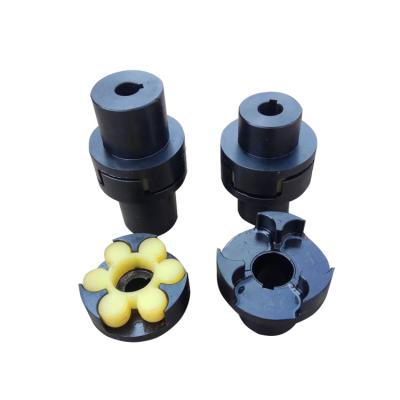 China Garment Shops Densen Customized Servo Insert Couplings Elastomeric Kickback Couplings Zero Elastic Jaw Insert Servo Couplings for sale