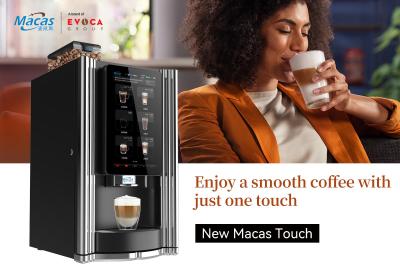 China Máquina automática de venta de café con pantalla táctil de 15,6 pulgadas MACAS 220V 50Hz en venta