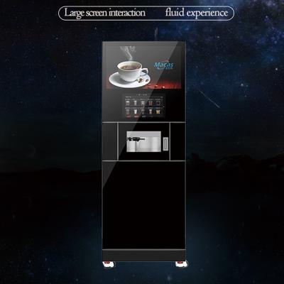 China Coffee Vending Machine Supply Floor Standing Coffee Machine Self Serve Cappuccino Machine for sale