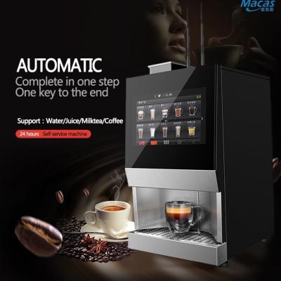 China Máquina de venta de café instantáneo para oficina en venta