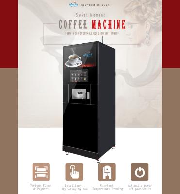 China Multifunctional Floor Standing Coffee Machine For Self Service Coffee Vending for sale