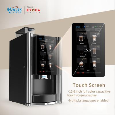 China Nueva máquina vendedora de café comercial inteligente IoT con pantalla táctil en venta