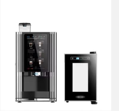 China CE-MDB-protocol Vers melk koffie verkoopmachine H700mm Te koop