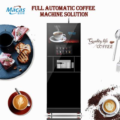 China Professionelle Standkaffeemaschine für automatische Kaffeewendung im Büro zu verkaufen