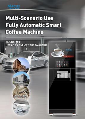 China Proyecto de suministro profesional de OEM Escuela Smart Touch Screen Soporte de máquinas expendedoras de café IOT en venta