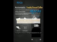 commercial fully automatic floor standing coffee machine for large venues