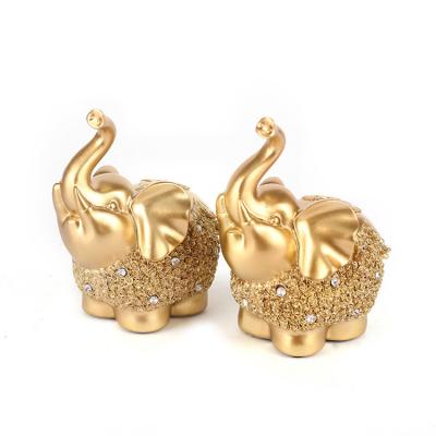 China Europe Resin Crafts Happy Elephant Decorations Home Room Furnishing for sale