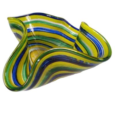 China Contemporary hand made small murano glass candy dish collection for sale