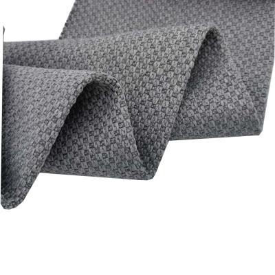 China Linen Look Woven 100%Polyester Sofa Tear-Resistant Set Dyeing Furniture Fabric Fabric For Home Textile for sale