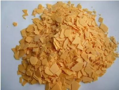 China Yellow Sodium Sulfide Na2s Flakes Washing And Dyes Raw Material for sale