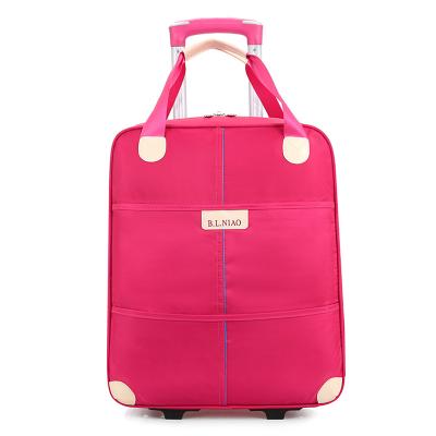 China Wholesale Cheap Trolley Lightweight Systom Travel Rolled Trolley Duffel Bags Rolling Luggage Bag For Men And Women 2020 for sale