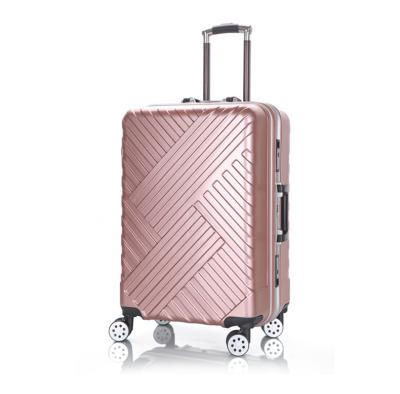 China China Supplier Stylish Business Travel College Trolley Case With 4 Wheel Suitcase For Men And Women for sale