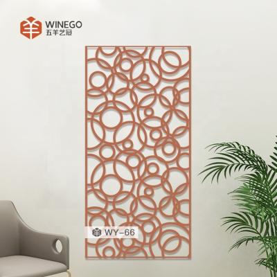 China 3D Modern Unfinished Luxury Eco Interior Decorative MDF Carved Wood Wall Panel For Villa for sale