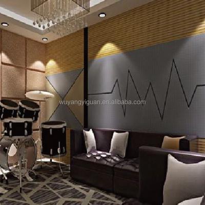 China Sound Absorption Highly Effective Sound Absorbing Polyester Fiber Acoustic Panel for sale