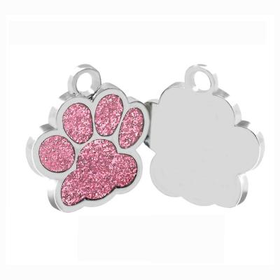 China Factory Direct Custom Zinc Alloy Pet Tag Metal Collar Pet ID Card Multicolor Optional for sale