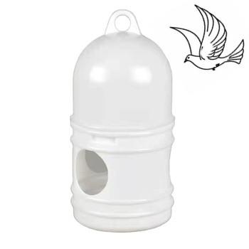 China Automatic Hot Selling Round Bird Pigeon Quail Parrot Window Water Feeder Round Drinkers for sale