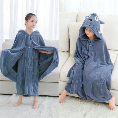 China 100% Polyester Warm Kids Hooded Bathrobe Animal Animals Nightgown for sale