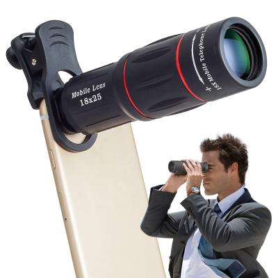 China Universal 18X Macro Optical Lens Camera Lens Telescope Zoom Mobile Phone Telephoto Selfie Tripod for sale