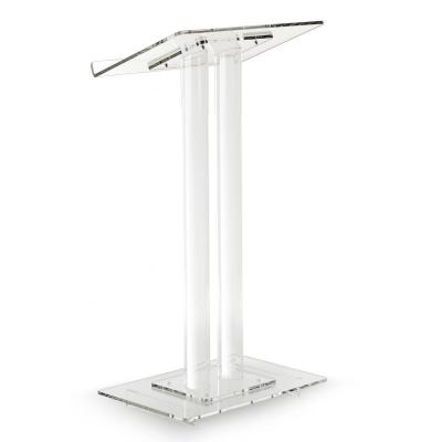 China Modern Double Tube Podium Lectern for sale