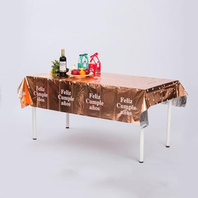 China Long Lasting Rectangle Party Tablecloth For Banquets Weddings And Outdoor Events In Modern Style for sale