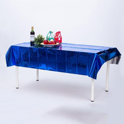 China Elegant Tafeldoek in standaardkleur rechthoekige vorm voor feestelijk decor Te koop