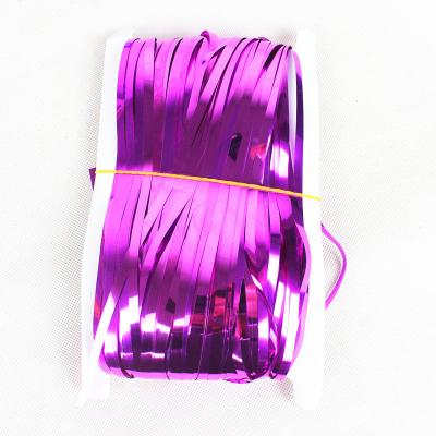 Chine Plastique coloré Modern Fringe Tassel fond Rideau de pluie Pour la décoration de fête d'anniversaire à vendre